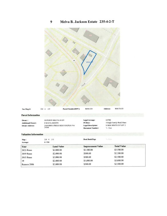 Image for REDEEMED NJ9 - 0.17 acre +/- east side of South Street, Bedford, Lot 2