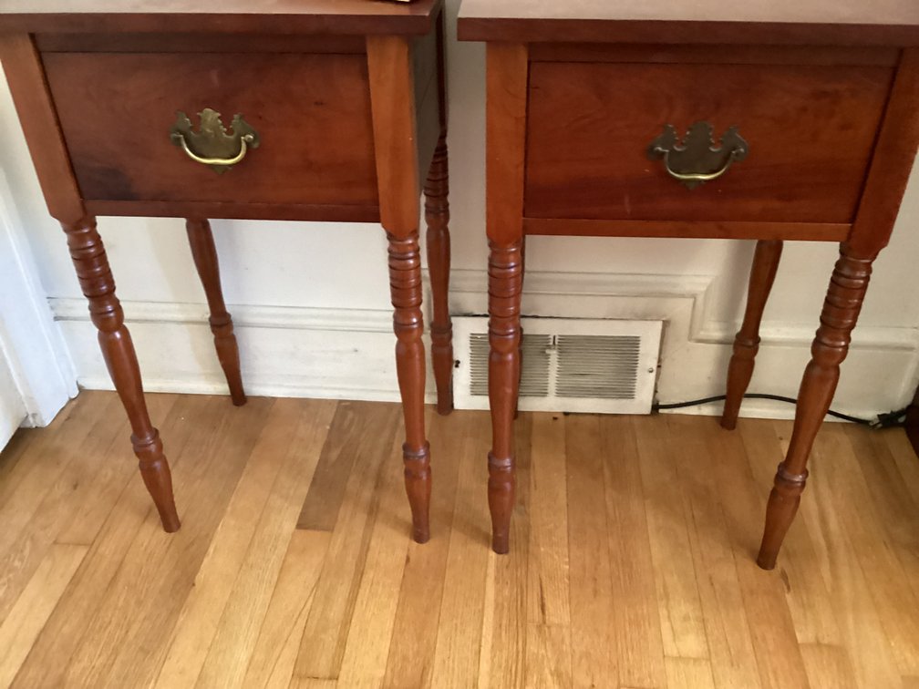 Image for Pair of Single Drawer Stands