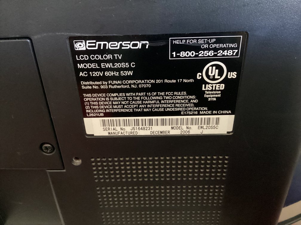 Image for Emerson TV