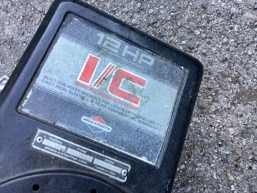 Image for 12 hp Briggs and Stratton Motor and Belts