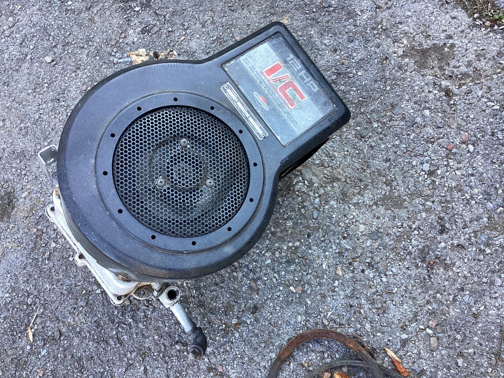 Image for 12 hp Briggs and Stratton Motor and Belts