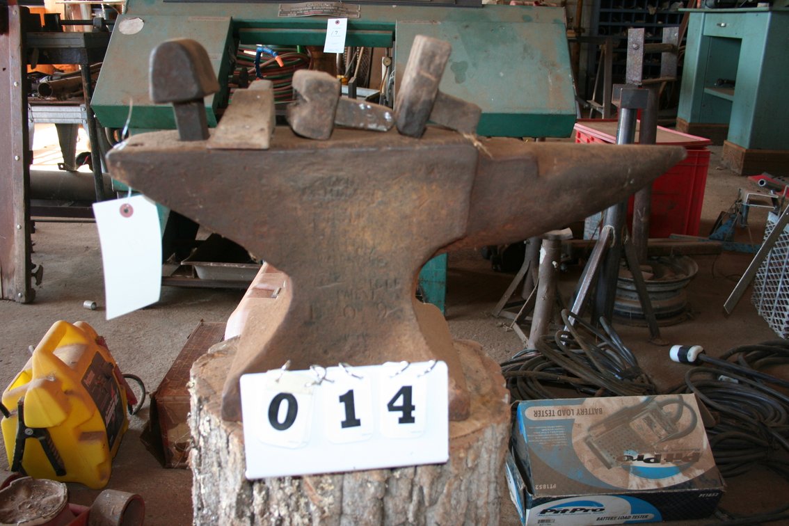 Image for Anvil - weight is 109 pounds