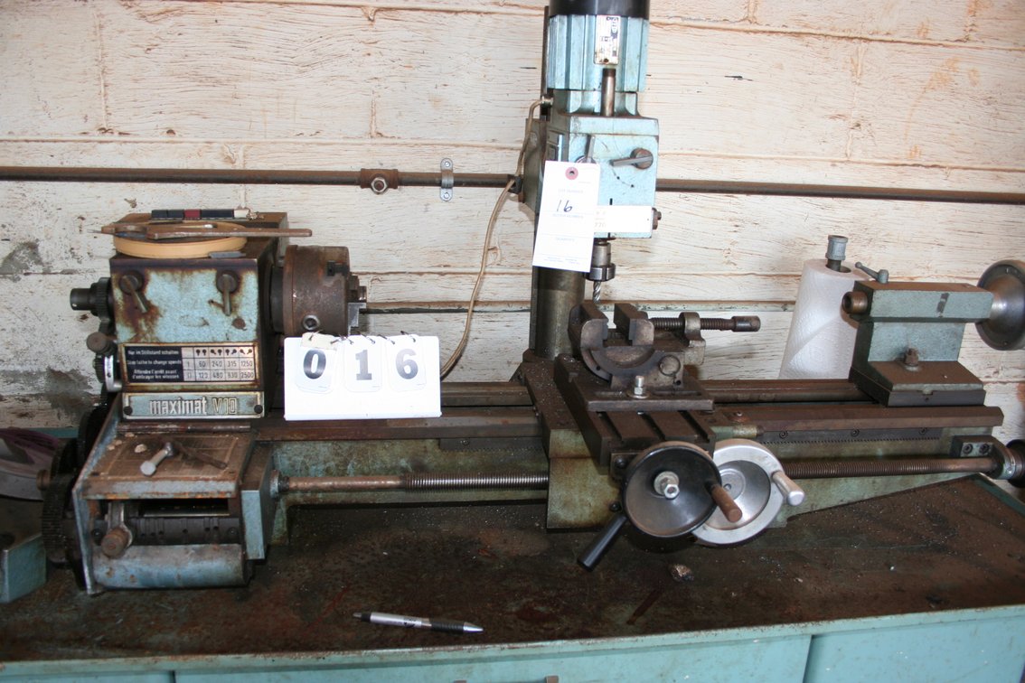 Image for Maximat V10 Milling Machine