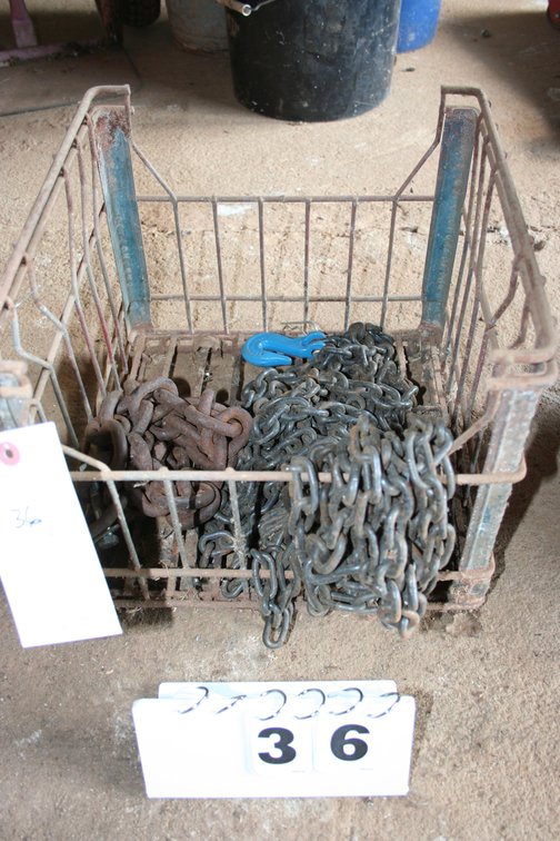 Image for Chain & Metal Basket