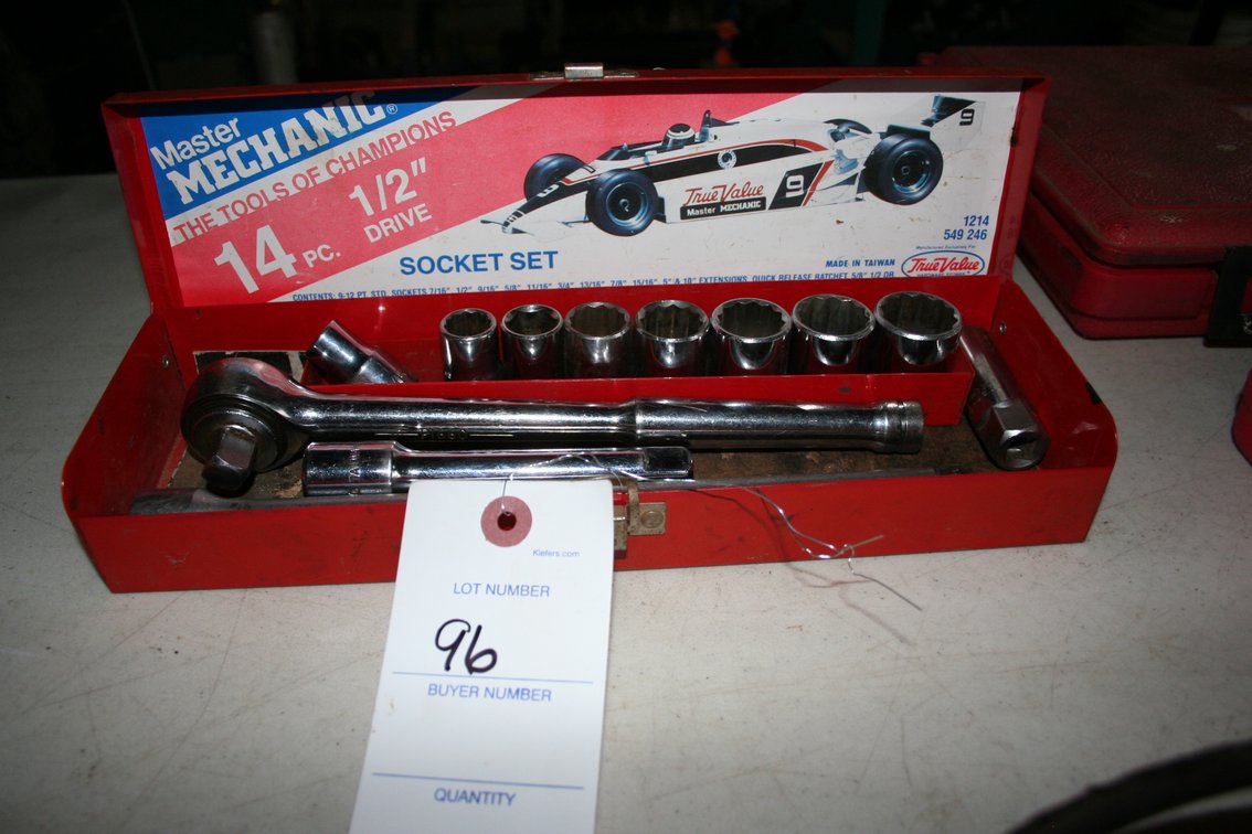 Image for Master Mechanic Socket Set 14 Piece 1/2