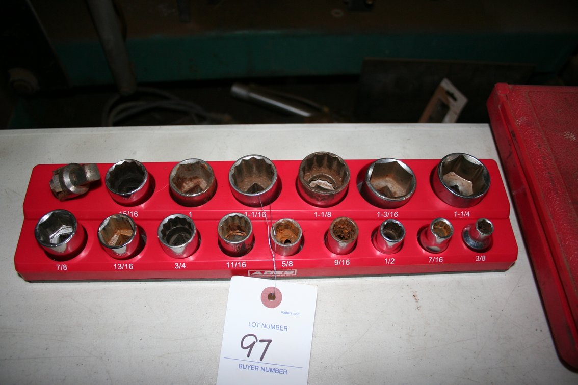 Image for Sockets 1/2 Drive 3/8 to 1 1/4