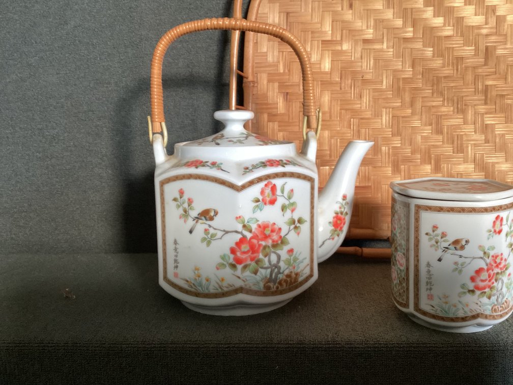 Image for Asian Teapot Cups and Tray