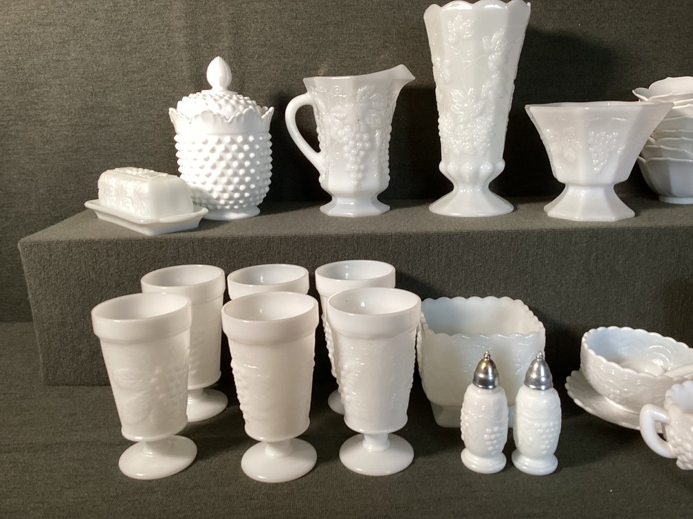 Image for Milk Glass & White Porcelain