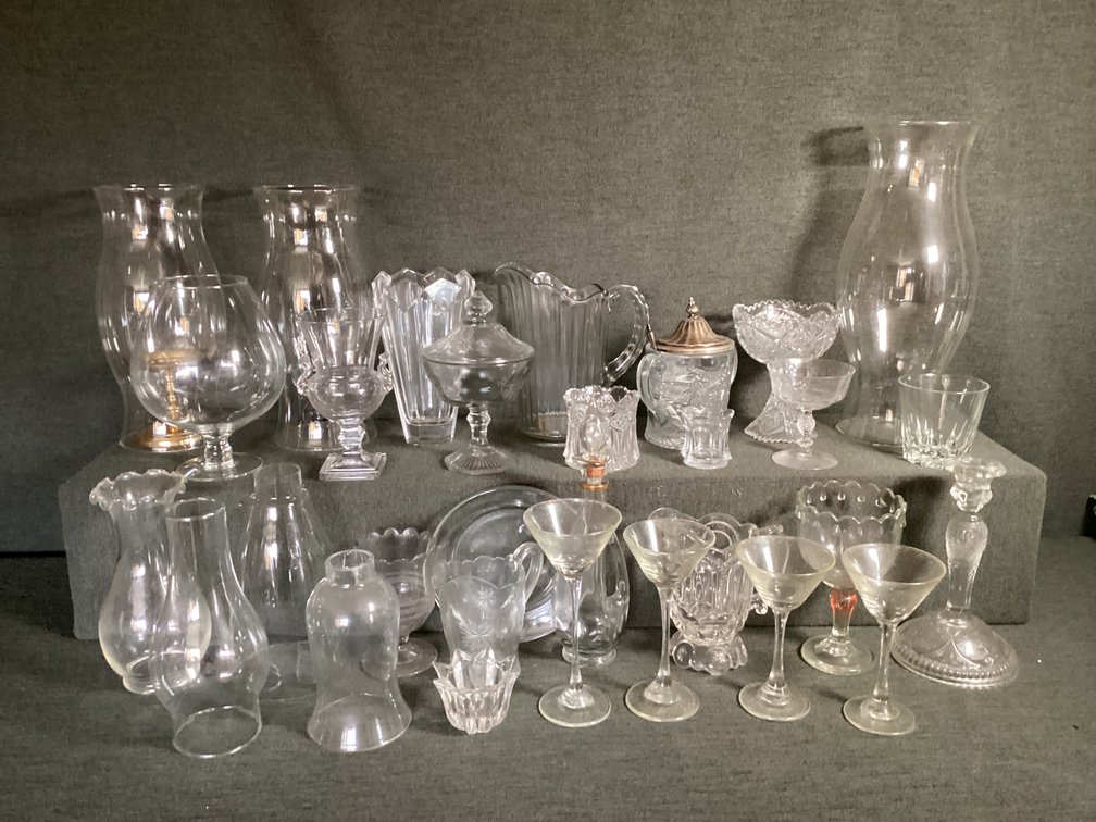 Image for Large Lot of Clear Glass