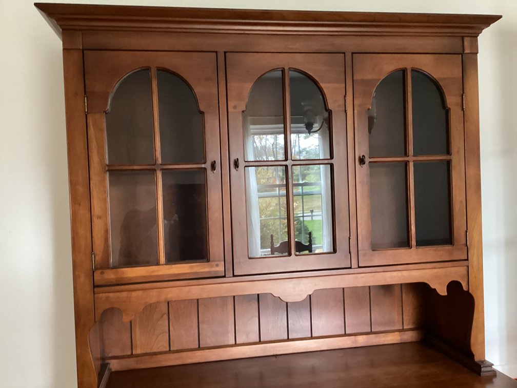 Image for Solid Cherry China Hutch