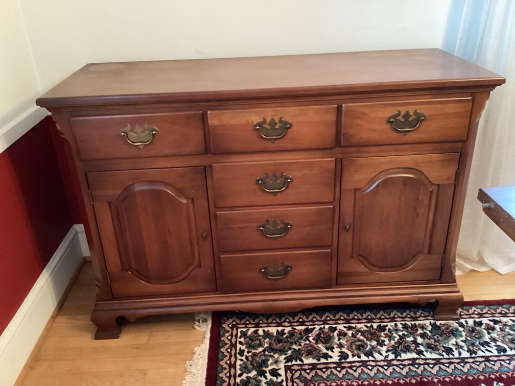 Image for Solid Cherry Dining Server