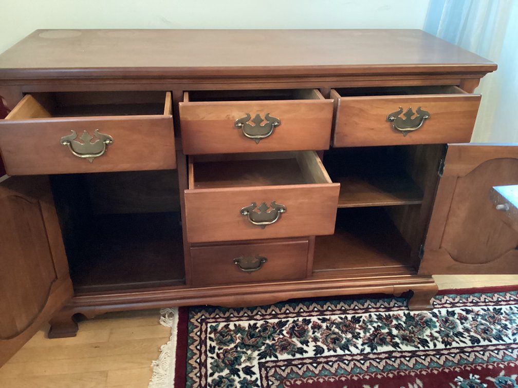 Image for Solid Cherry Dining Server