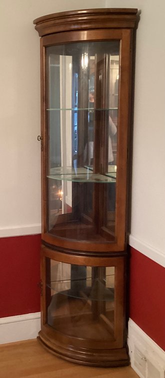 Image for Corner Curio Cabinet by Browhill