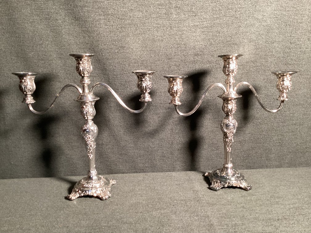 Image for Silver Plated Candleabra