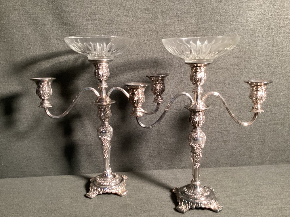 Image for Silver Plated Candleabra