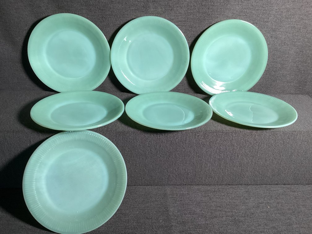 Image for Fire King Jane Ray Plates
