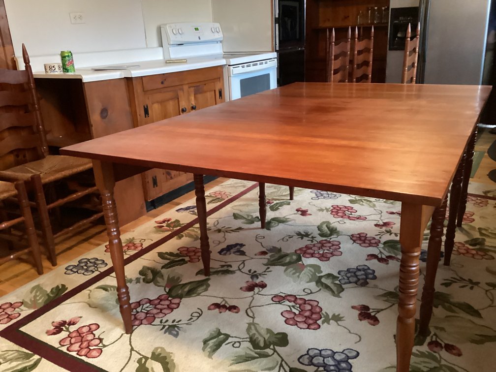 Image for Solid Cherry Drop Leaf Table