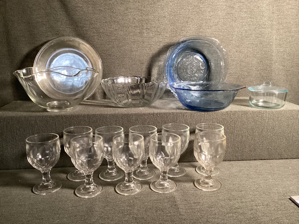 Image for Buttermilk Glasses and Pyrex