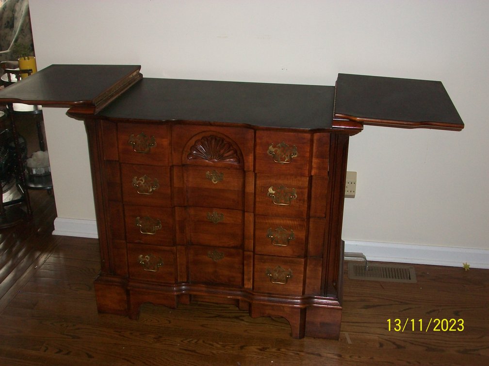 Image for Cherry dry bar chest with silver chest insert