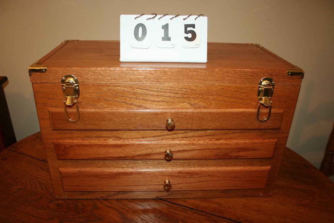 Image for Oak Mechanics Chest 21