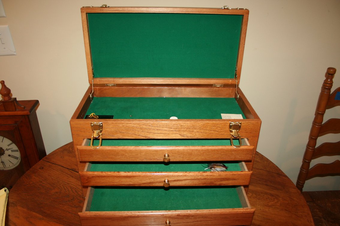 Image for Oak Mechanics Chest 21