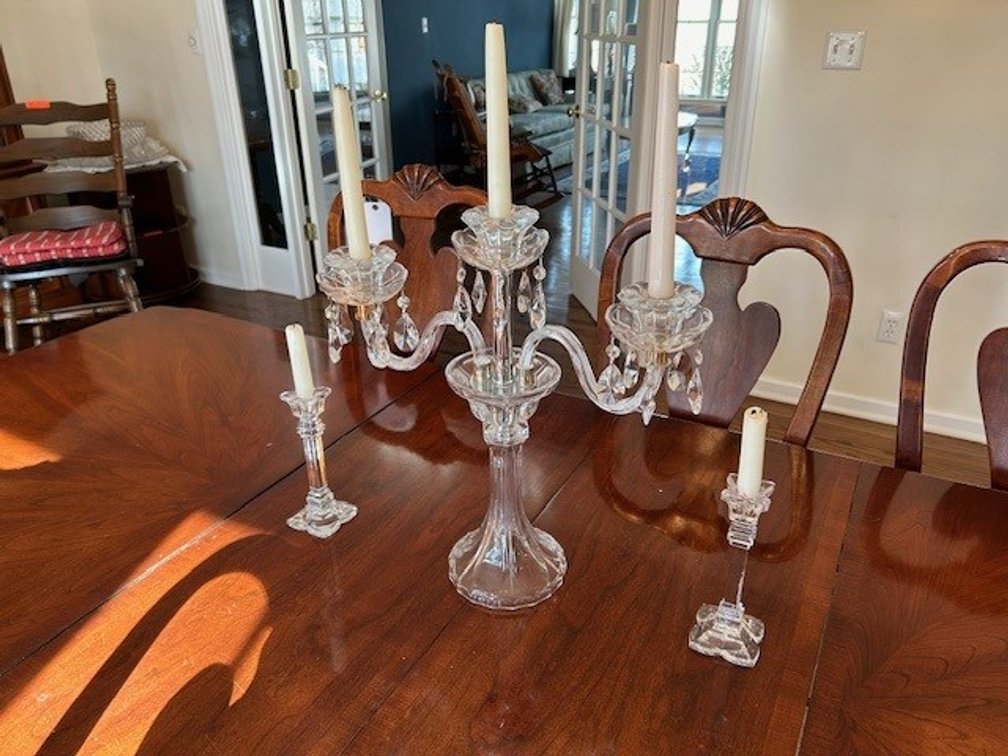 Image for Candelabra plus 2 single candle sticks