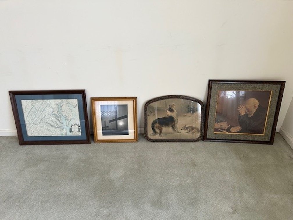 Image for 4 Framed pictures