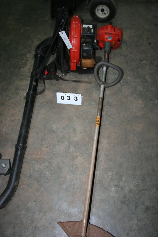Image for Husqvarna Back Pack Blower & Husqvarna Weed Eater (Used)