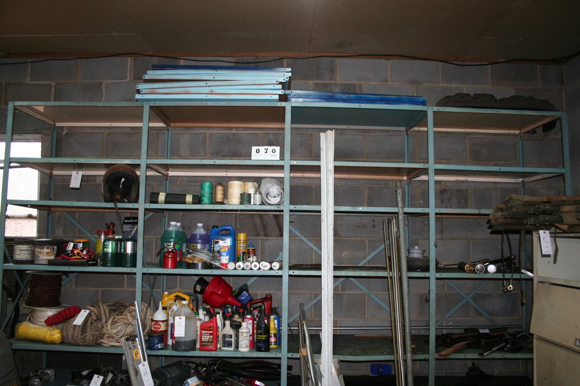 Image for Metal Shelving 8' T X 12' L X 24' D