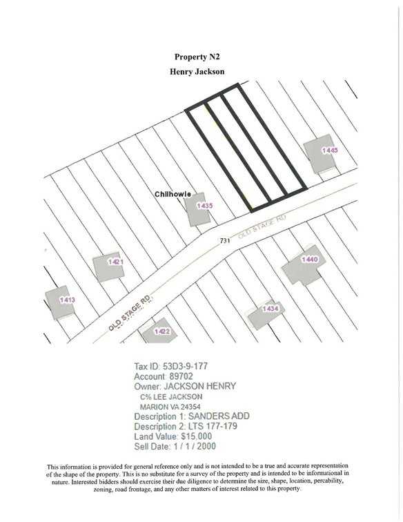 Image for NJ2 Vacant; Old Stage Road, Chilhowie