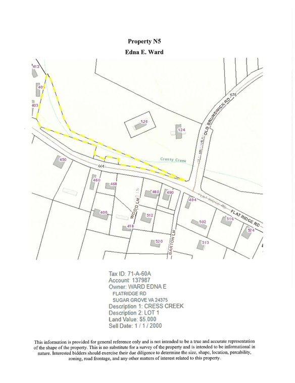 Image for NJ5 Vacant; Flat Ridge Road, Saltville