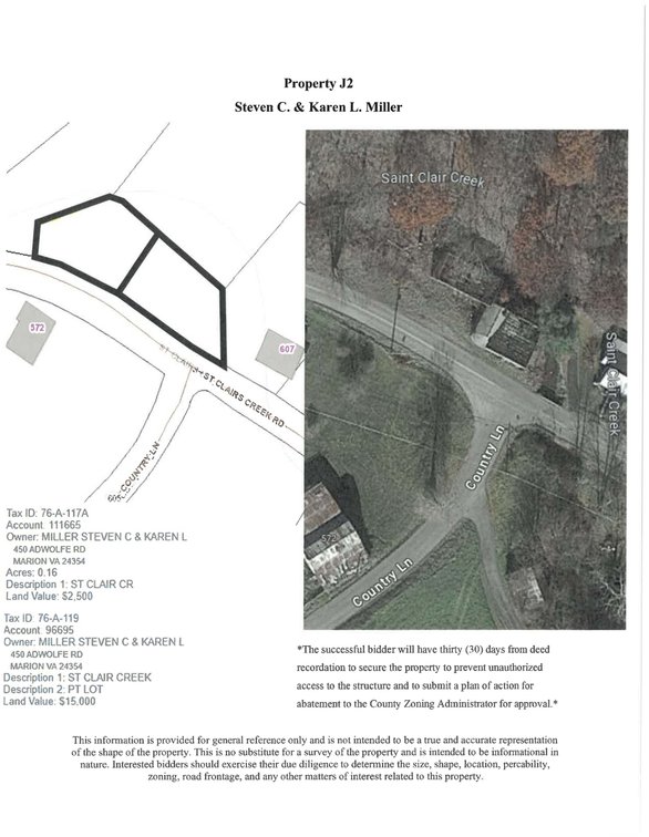 Image for J2 Vacant; St. Clairs Creek Road, Chilhowie