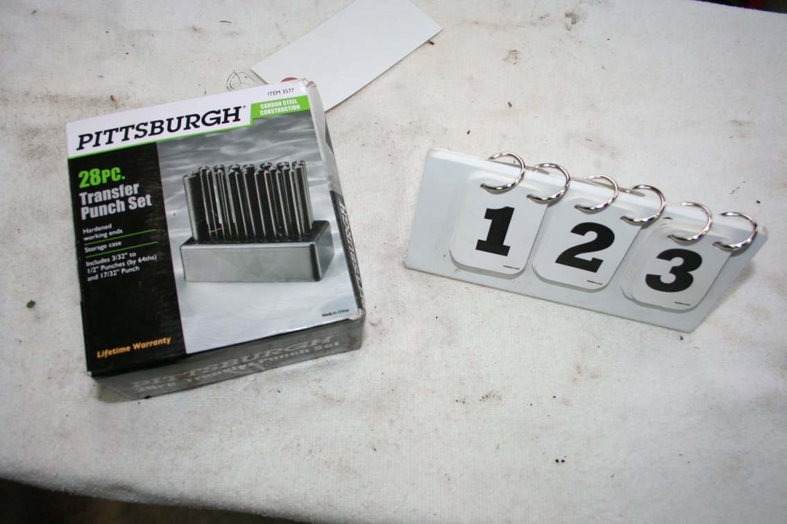 Image for Pittsburgh 28 piece Transfer Punch Set