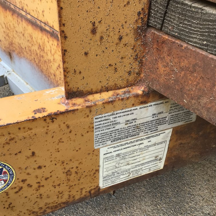 Image for Econoline equipment trailer
