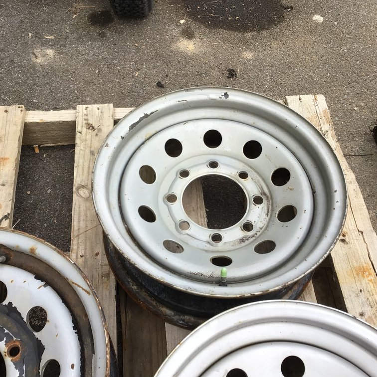 Image for Trailer wheels - lot of 3