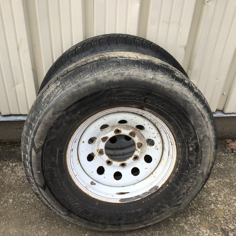 Image for Tires with rims - set of 2