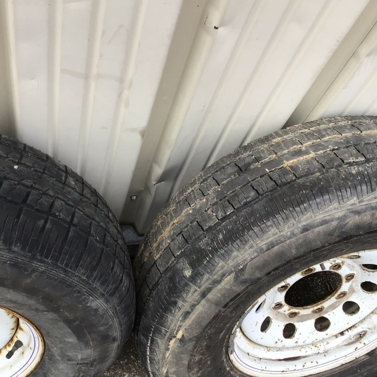 Image for Tires with rims - set of 2