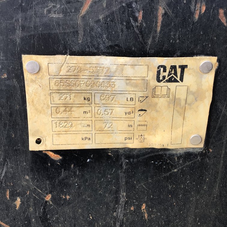Image for Loader bucket -toothed