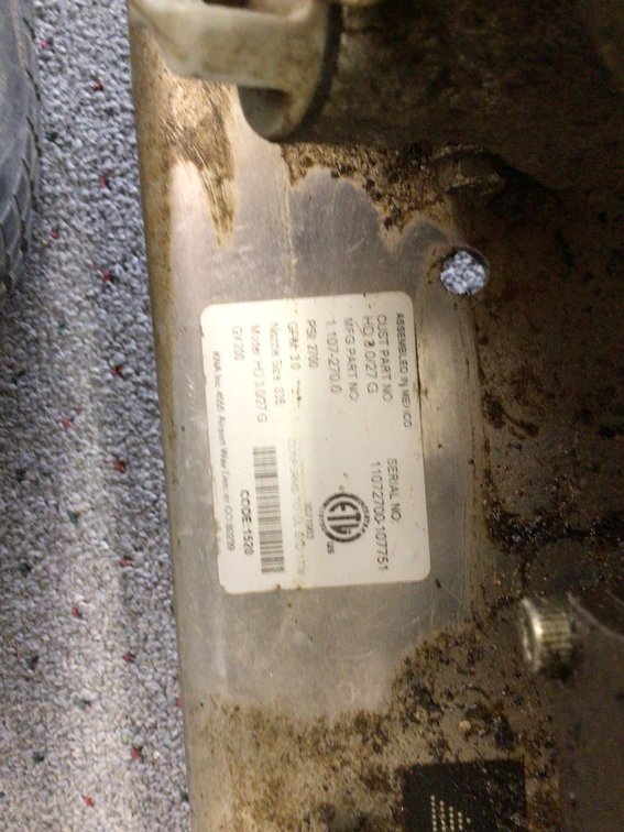 Image for Pressure washer - PARTS ONLY