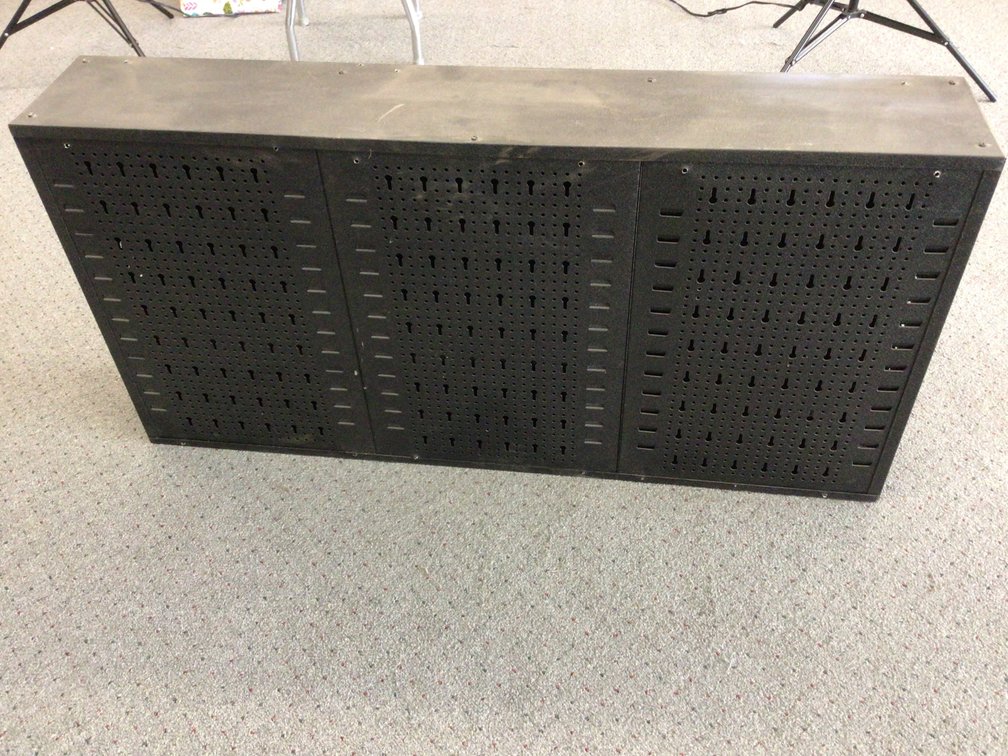 Image for Metal wall mount tool cabinet