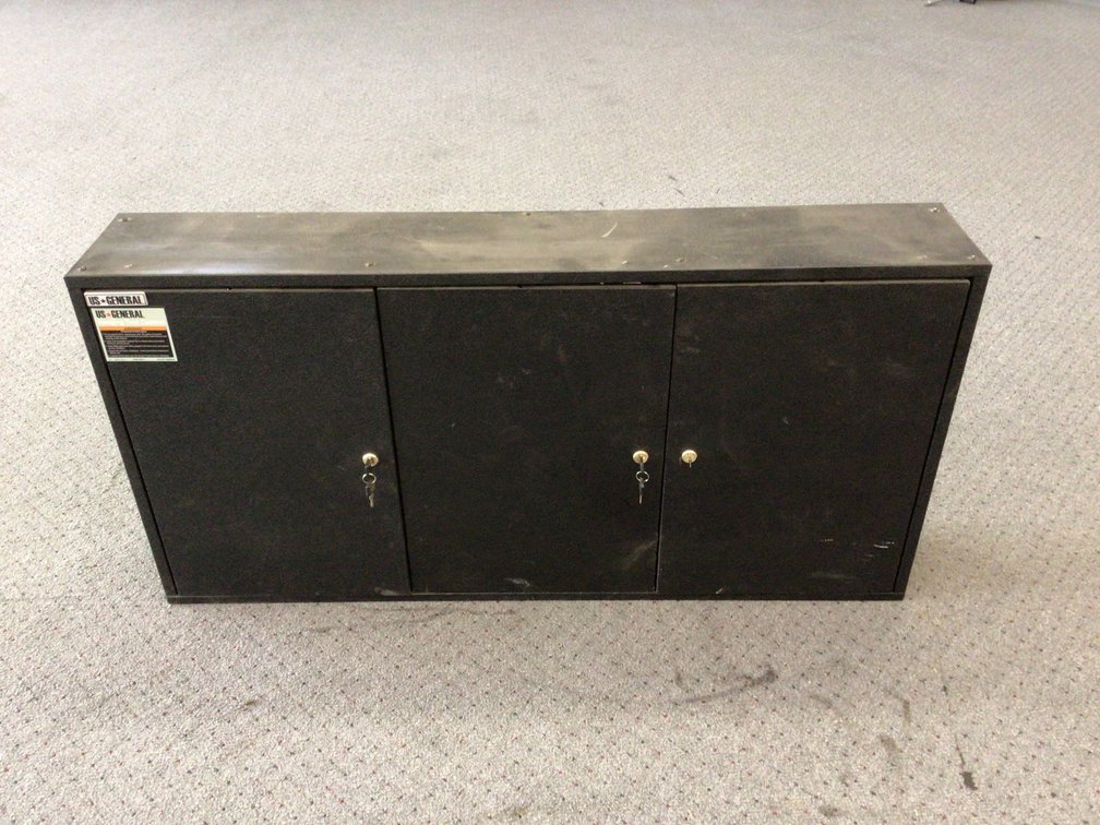 Image for Metal wall mount tool cabinet