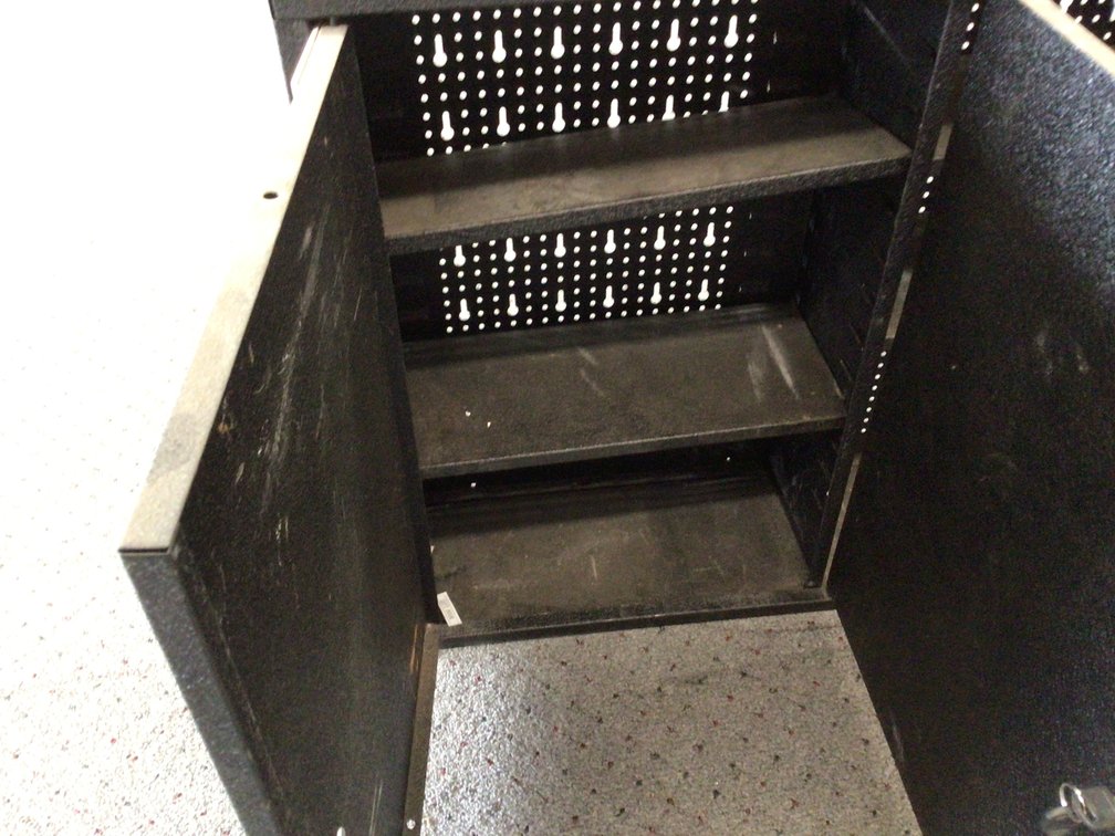 Image for Metal wall mount tool cabinet
