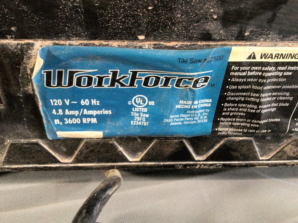 Image for Tile saw