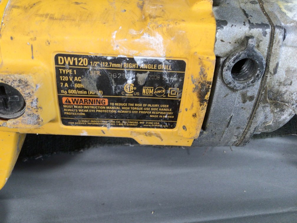 Image for DeWalt right angle drill