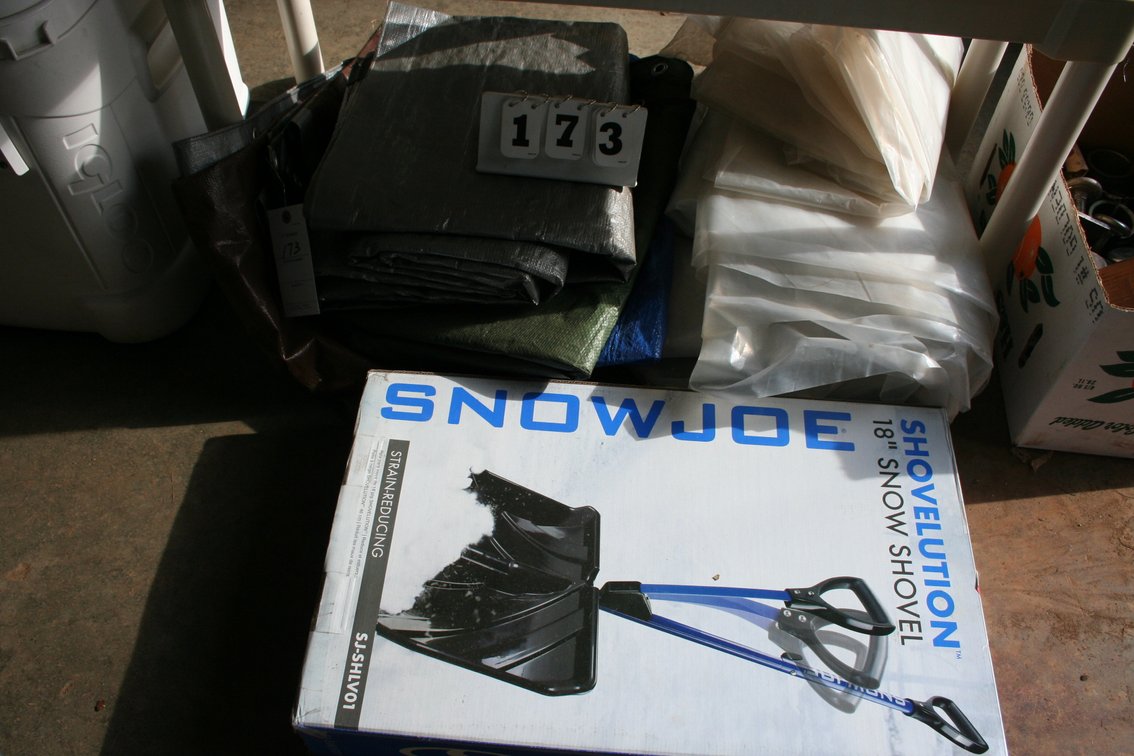 Image for Tarpolians, Plastic, Snow Shovel