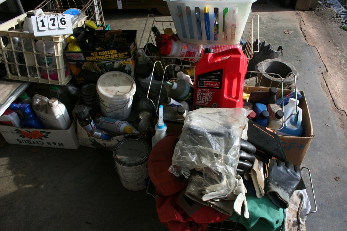 Image for Misc Spray Paint, Cleaning Supples, Oil