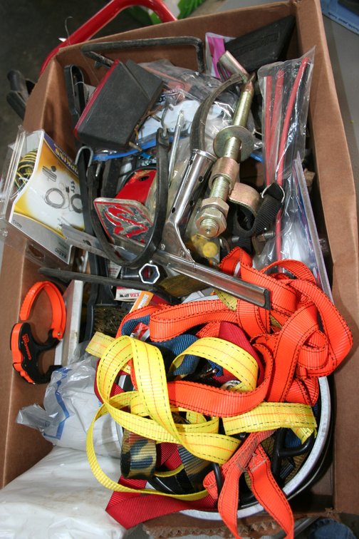 Image for Box of Misc Parts, Tie Downs