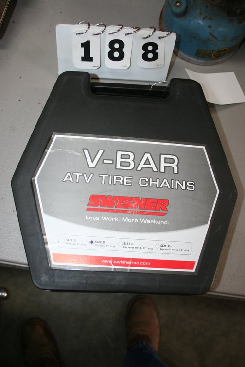 Image for V-Bar ATV Tire Chains (New)