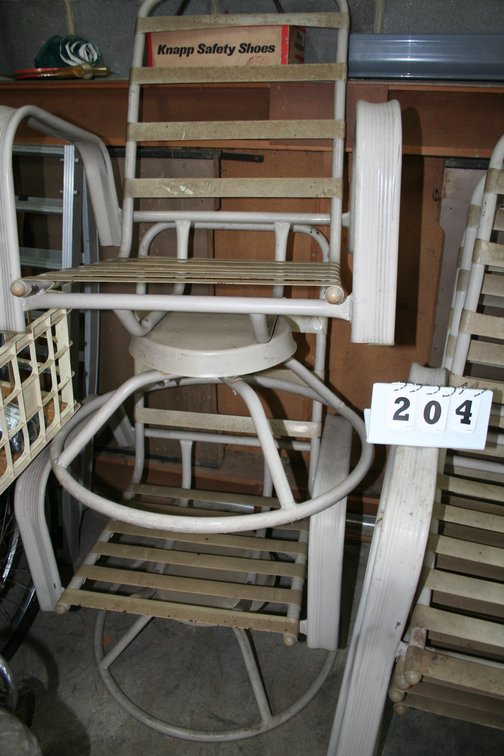 Image for Metal Patio Chairs (6)