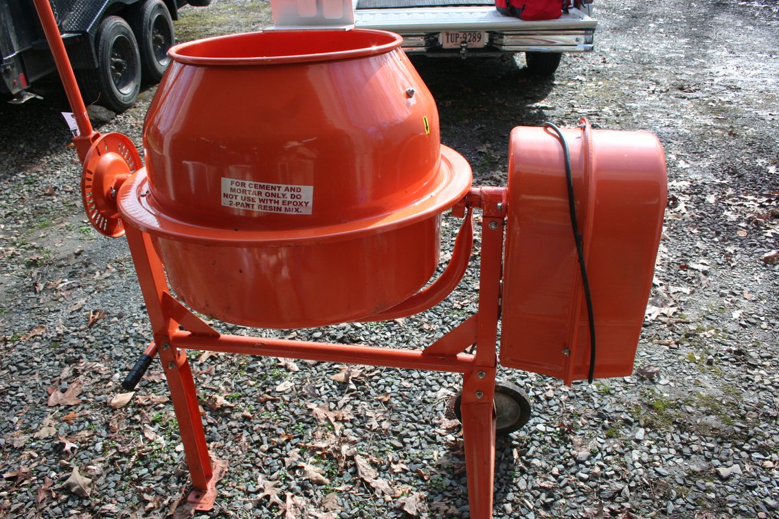 Image for Central Machinery Cement Mixer 3 1/2 Cubic Foot (New Never Used) Electric